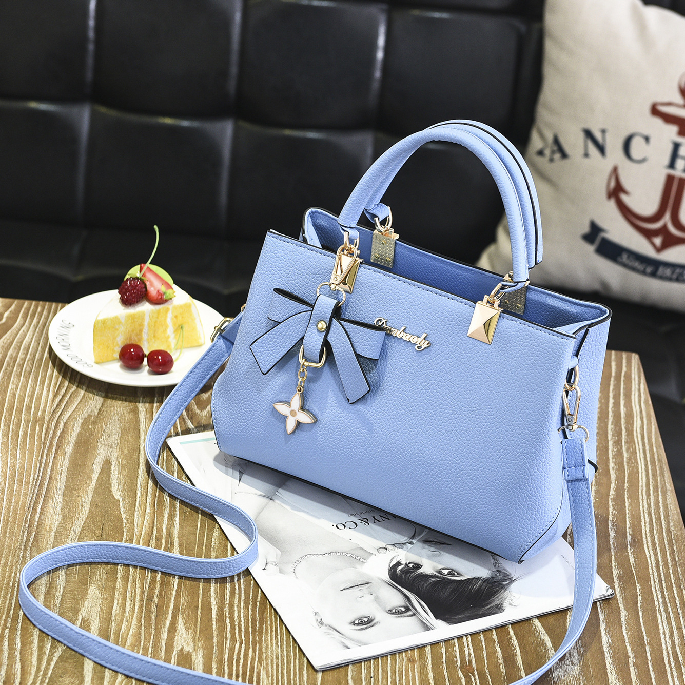 Bolso de hombro grande para mujer – estilo coreano dulce y moderno 2021