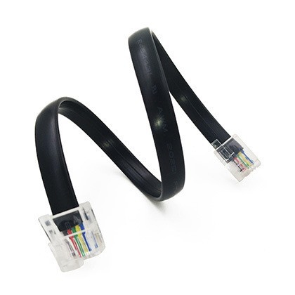 6-Core XT hebilla derecha cabeza de cristal línea telefónica 35cm 50cm compatible con Lego EV3 cable de datos lote