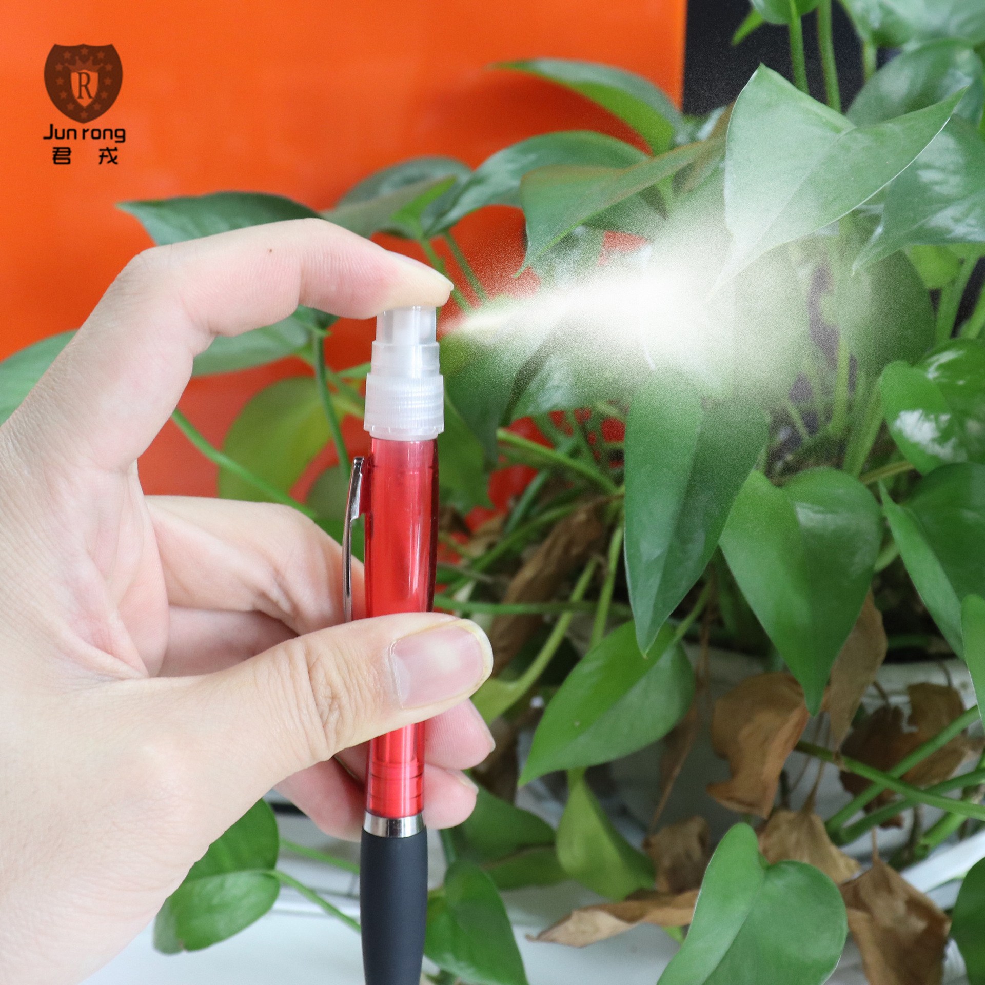 3ml 4ml 5 ml botella de spray pluma pantalla táctil pluma tres en uno bolígrafo