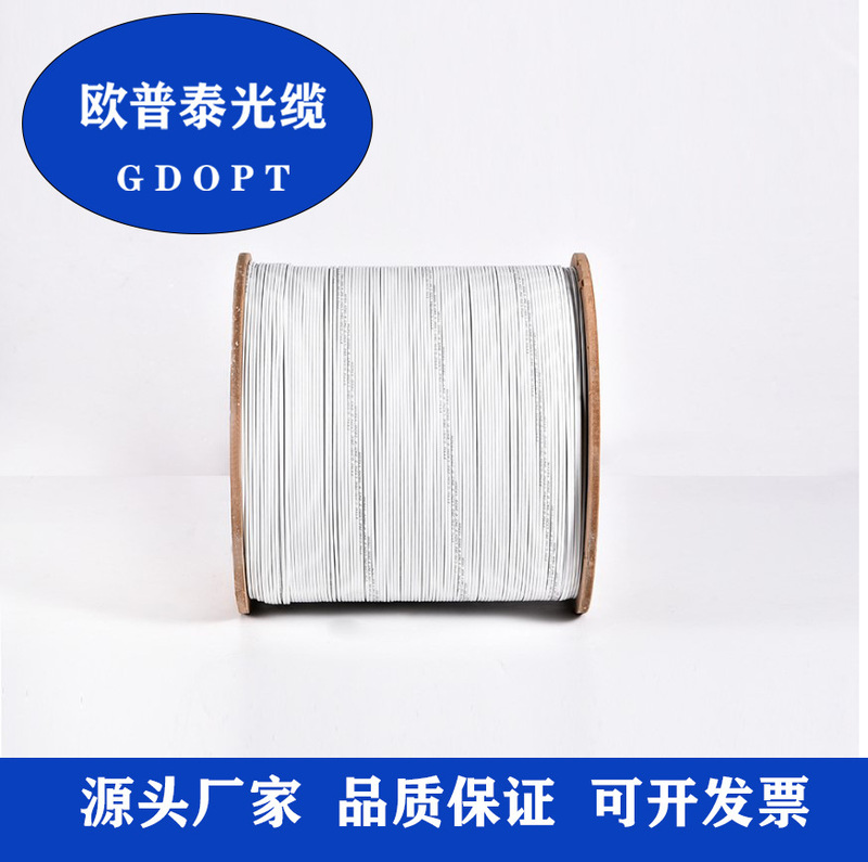 Guangdong Telecom Indoor Single-Mode Dual-Core Leather Cable Home-Specific ftth Butterfly Fiber Leather Cable Free Shipping