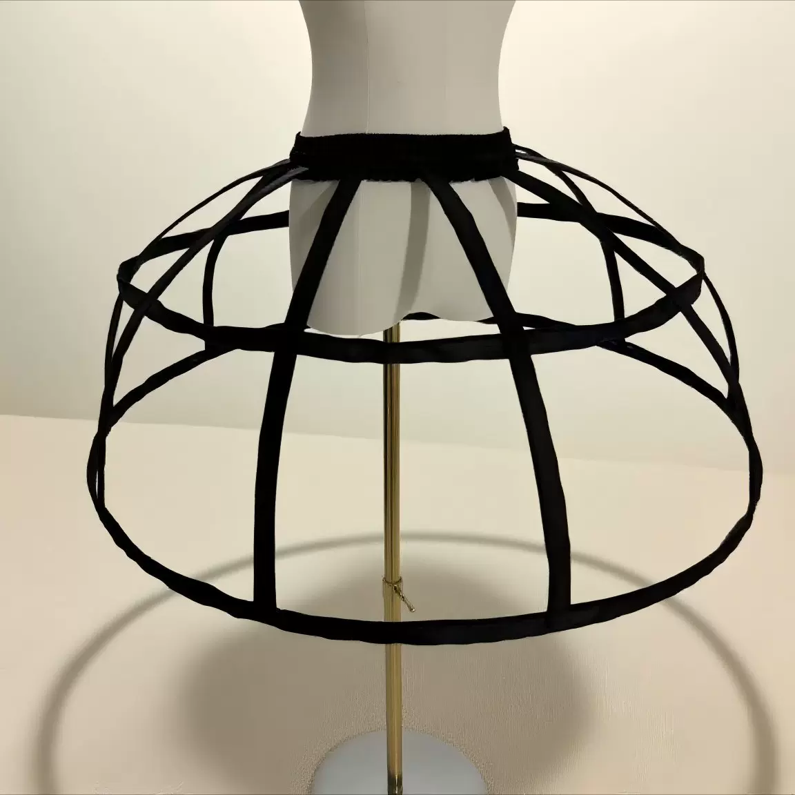 鸟笼鱼骨镂空裙撑可调节南瓜款钟型日常cos蓬蓬裙礼服衬裙大裙摆