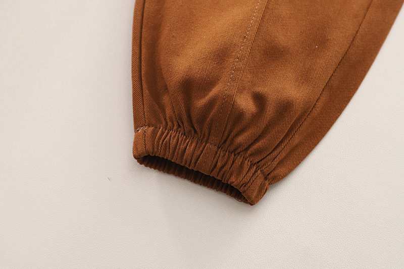 Tenue pour garçon nouvelle tenue décontractée, ensemble chemise deux pièces version coréenne pour enfants, style printemps et automne, 1-3 ans, 5_voghion.com
