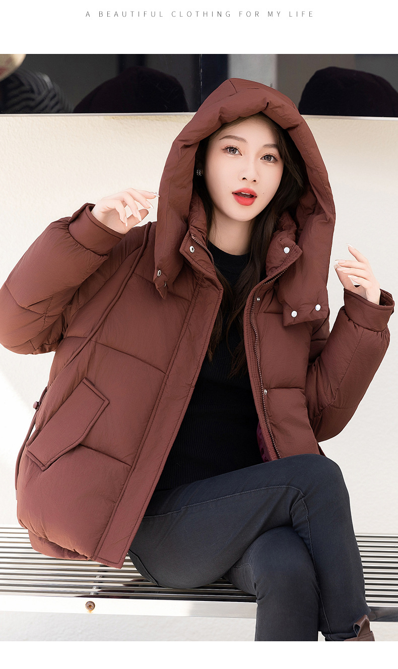 Dames donsjas modieus losvallend dik gewatteerd jasmodel_voghion.com