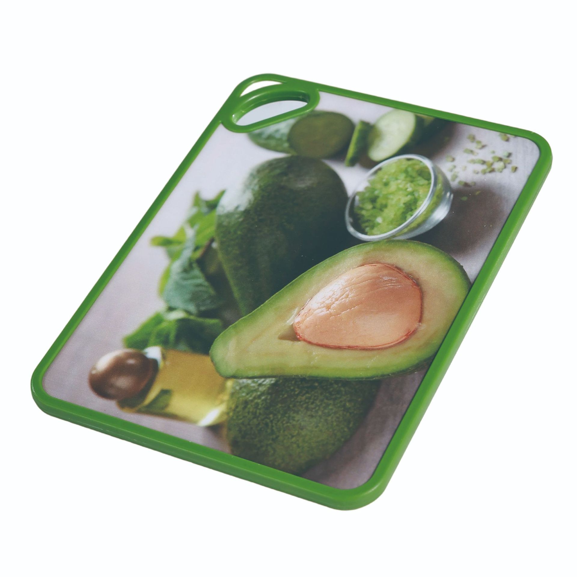 Patrón de aguacate creativo tablero de corte de verduras de grado alimenticio antibacteriano antimoque PP tablero de corte de plástico tablero de cocina antideslizante image 10