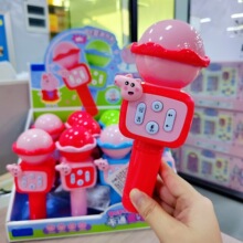 卡通麦克风仿真话筒变声K歌听歌早教益智儿童玩具早教班礼品批发