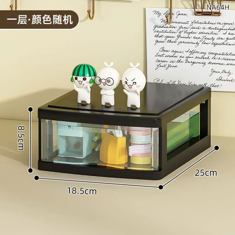 Multilayer storage system, plastic toy, box