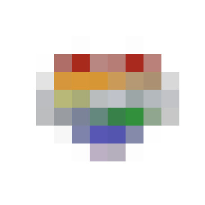 Heart Bridge Sheep Rainbow Flag Alloy Brooch Lapel Pin Accessory_voghion.com