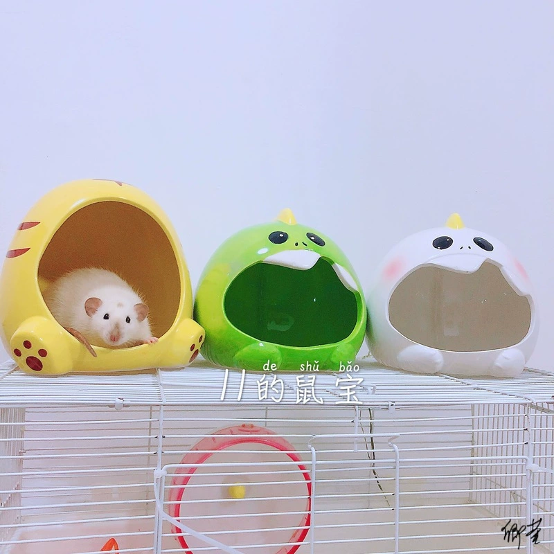 Керамическое гнездо Тоторо, фарфоровое гнездо с веткой свиньи и мыши, керамическое летнее гнездо монстра, фарфоровое гнездо Тоторо, разнообразие динозавров