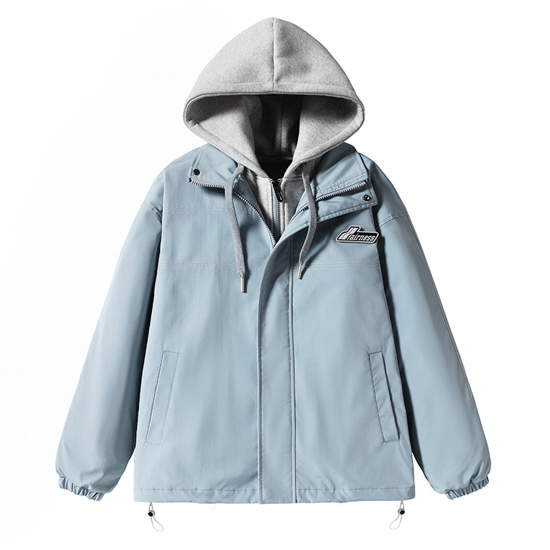 Men's Clothing This year's new men's spring and autumn workwear jacket trendy brand casual sports spring and autumn jacket trendy clothes_voghion.com