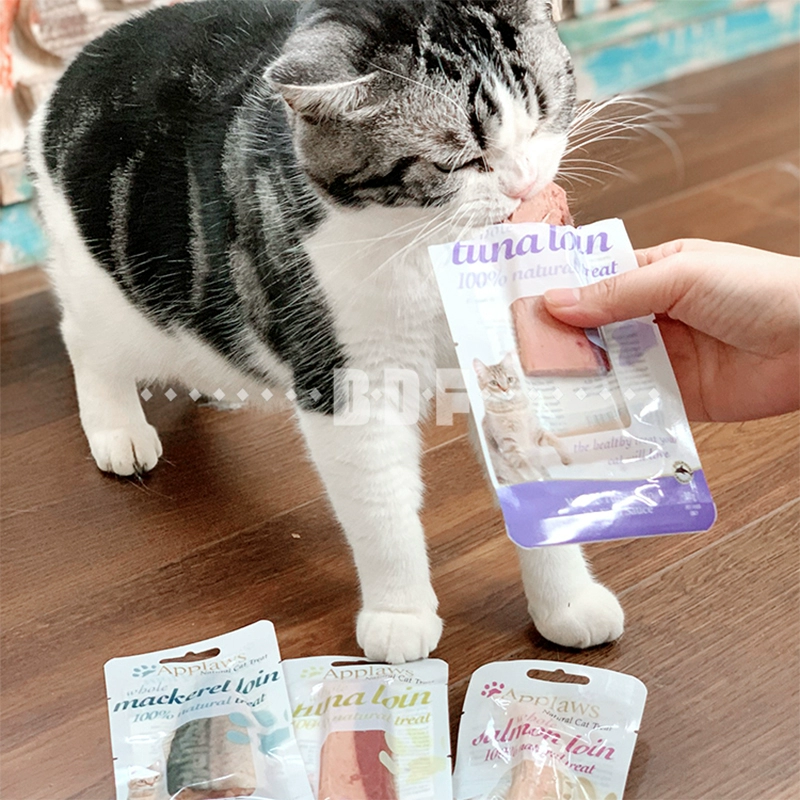 Beethoven Pets/Applaws Натуральное рыбное филе, закуски для кошек, мясные полоски, сушеная рыба, полоски для кошек, вяленый лосось