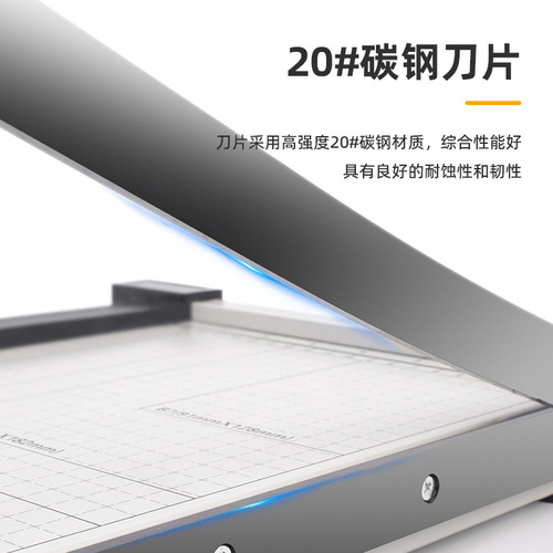 Wholesale metal bottom series paper cutter manual guillotine type paper cutter office commercial print shop photo studio paper cutter