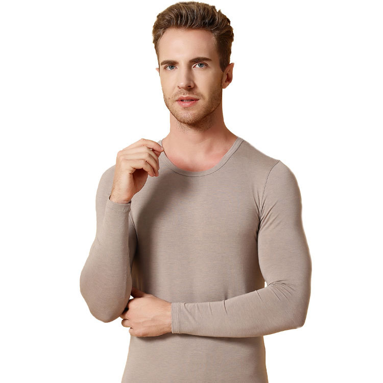 Oweizi men's velvet thermal underwear thin autumn clothing 2022 autumn and winter New heating base warm clothing