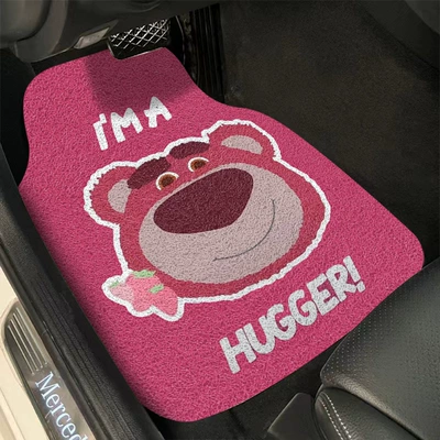 Universal Foot Pad: Wear-resistant and Dirt-resistant Cuttable Foot - strawberry-bear-4562cm-wire-ring-front-seat-a-piece