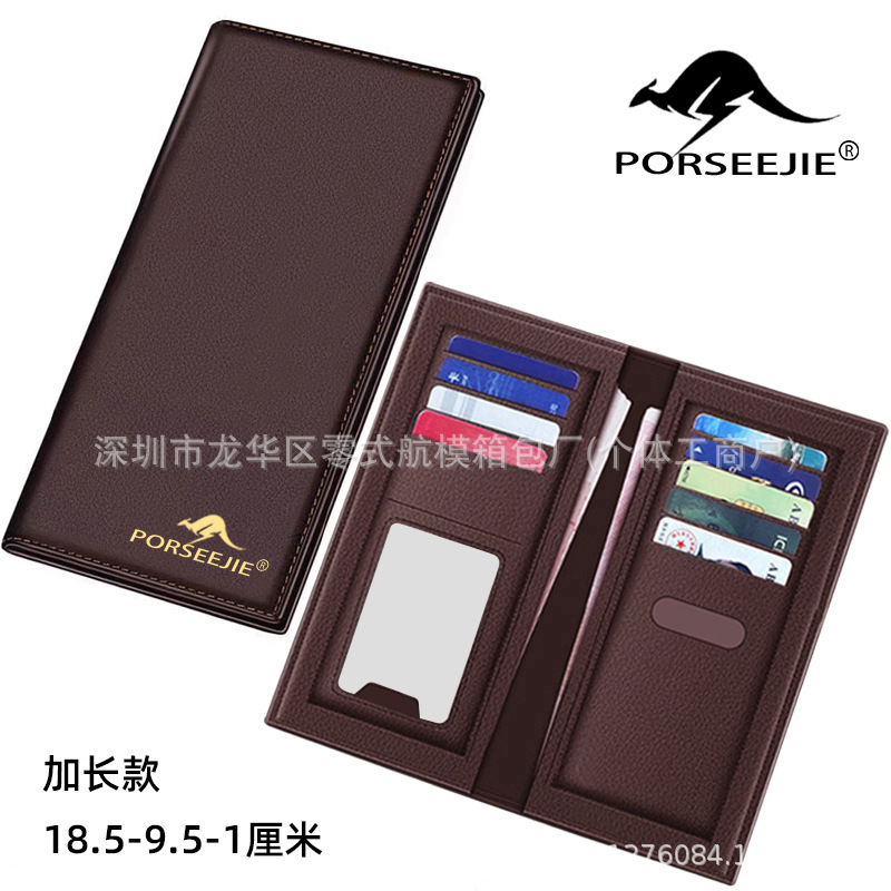 Cartera con estampado de cocodrilo Cartera para hombre Nuevo clip de dinero duradero Estilo corto Moda negocios Cartera de múltiples tarjetas Clásico