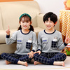 Demi-season children's set for boys, thin thermal underwear, trousers, keep warm pijama, wholesale