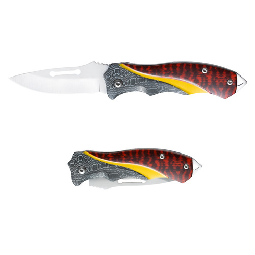 Outdoor multi-functional knife, stainless steel, mini portable, high hardness, home use, folding fruit knife