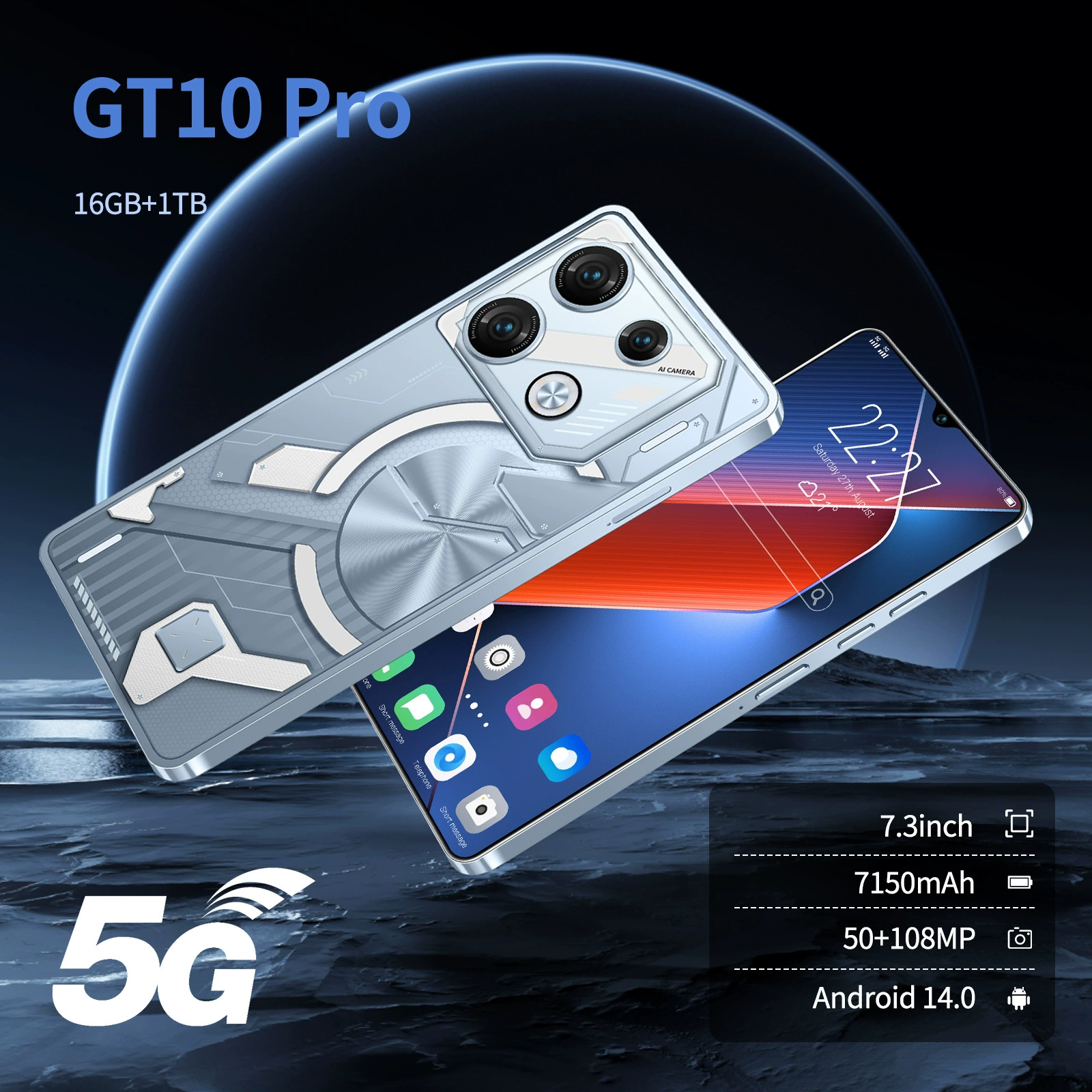 (Cross-border trading), big smartphone, wide screen, (Physicals), Android