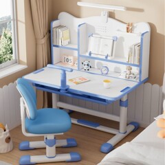 字を書く作業の机と椅子の組み合わせセット男の子と小学生の子供の学習机の家庭用テーブル