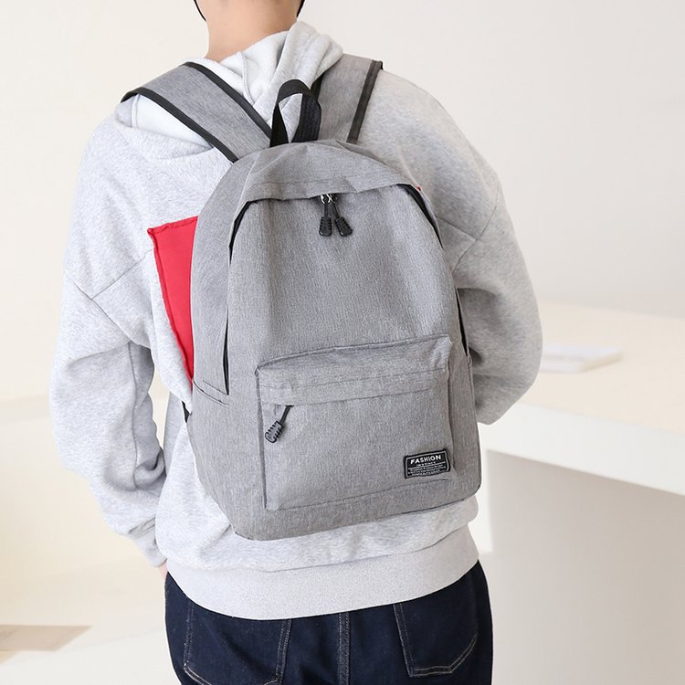 Backpack for middle school students, large-capacity urban simple travel backpack, college style fashionable computer bag, casual bag Application Scenario