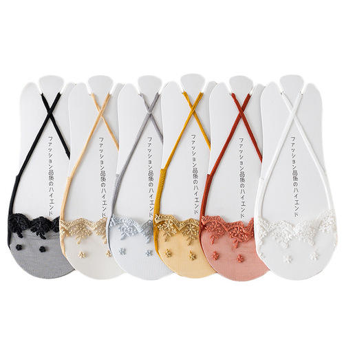 Women's Summer Thin Ankle Socks, Low-Cut Invisible Socks for Heels – Half-Size Footbed Socks That Stay in Place and Offer Excellent Non-Slip Support