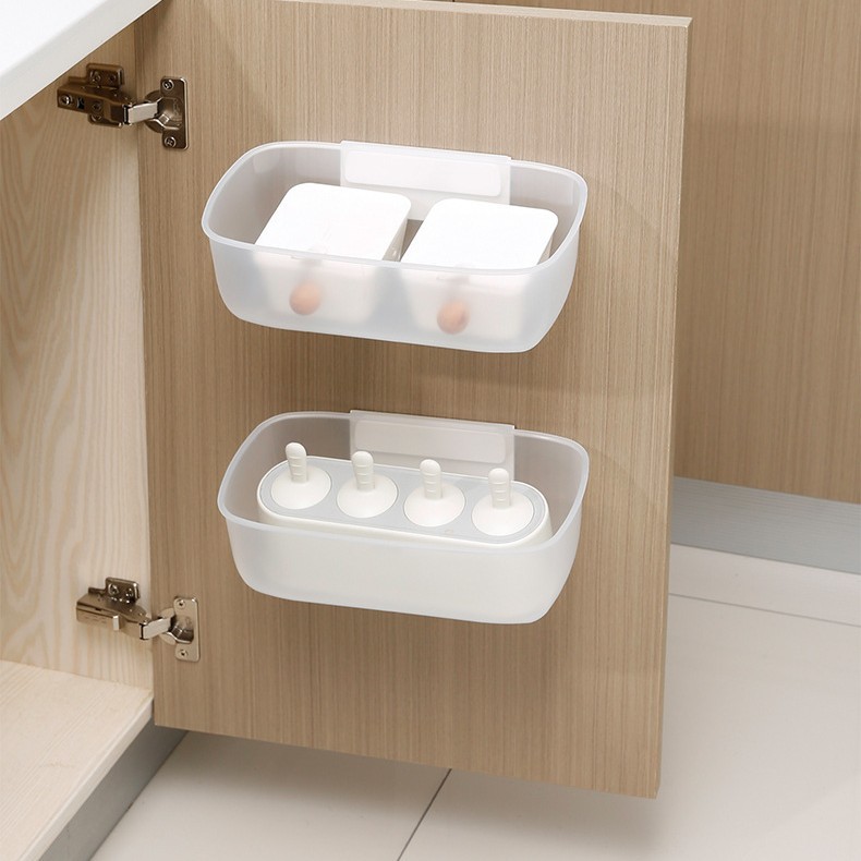 Cesta de drenaje para montar en la pared, cesta para verduras de cocina, lavabo de doble capa para lavar verduras, con gancho para colgar en la pared.
