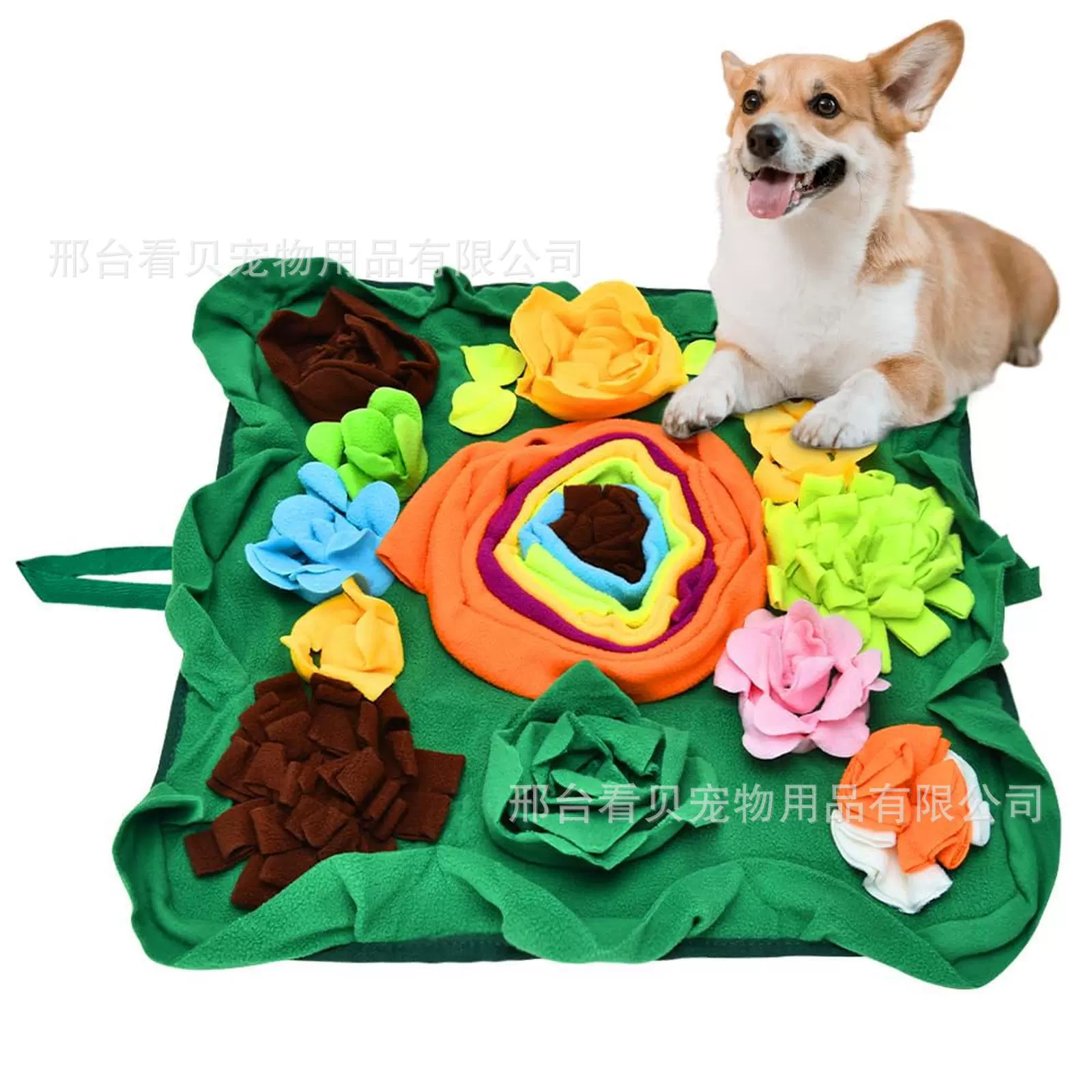 Домашние животные нюхают подушечки Собаки предотвращают употребление пищи и едят медленно, потребляют энергию Интерактивные тренировочные прокладки для кормления