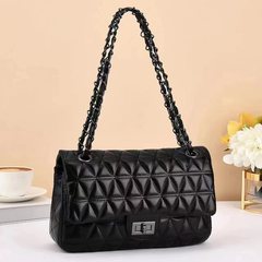 2025ladiesbag质感时尚潮流菱格小方包女士手提单肩斜挎包包bags