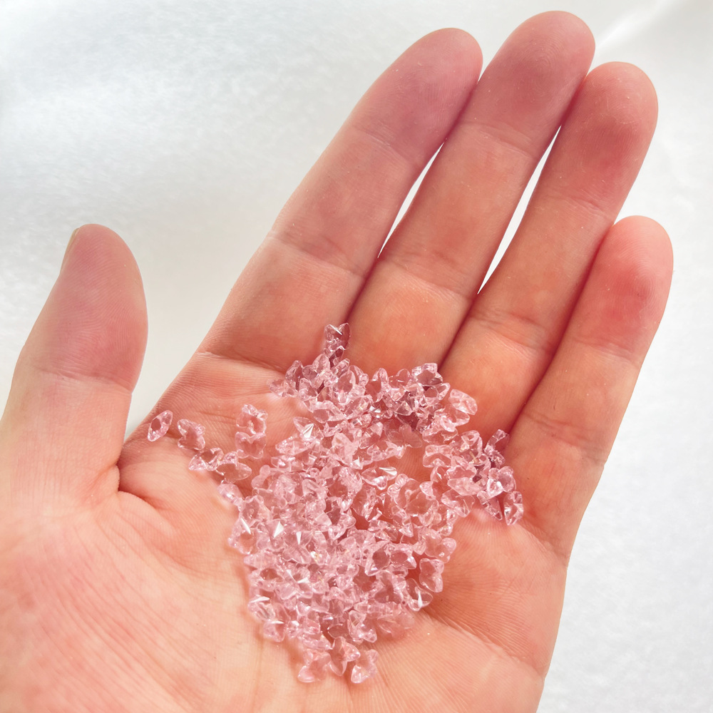 C- 116-5mm 뾰족한 바닥 얼음 투명 분말 나비