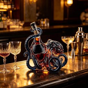Rum Edition 3D Octopus Bottle �o�����~��ƿ��ƿ