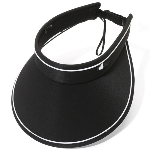 2024 Summer Hat Women's UV Large Brim Sun Protection Hat Covering Face Korean Version Empty Top Hat Cycling Sports Sun Hat Wholesale