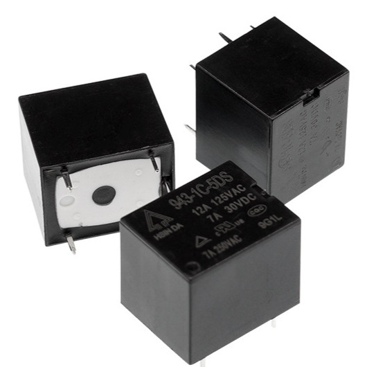 943-1C-5DS功率继电器 943-7A系列继电器 插件,15.3x18.9mm