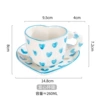 New Love Coffee Cup Disc-Blue