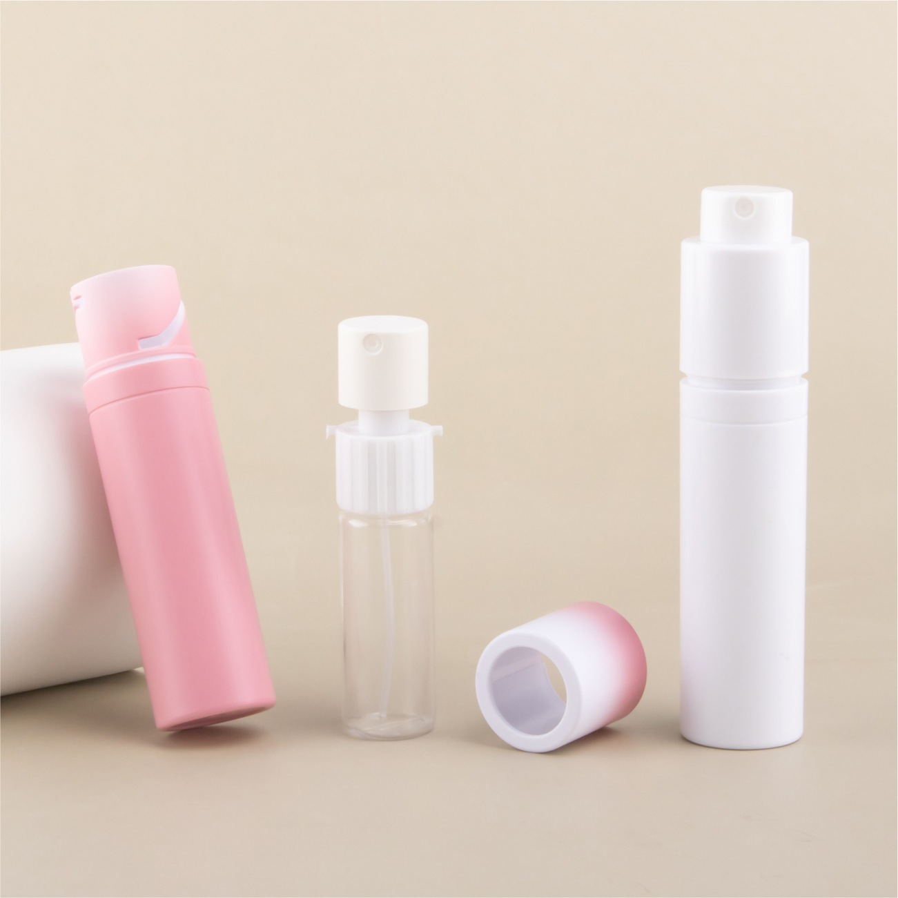 10ml渐变色旋转口腔喷雾瓶 10毫升香水分装瓶口喷瓶 便携式分装瓶