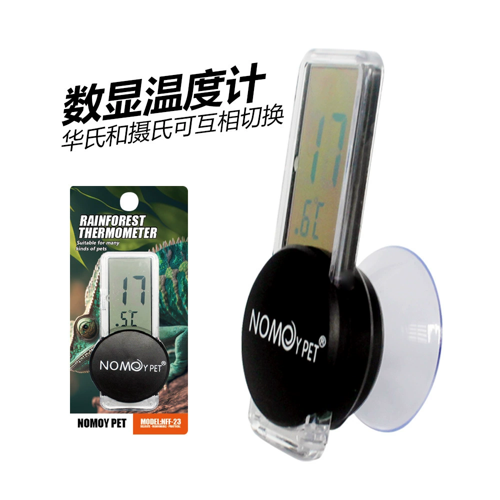 Цифровой термометр Nomo резервуар для тропических лесов коробка для кормления рептилий земля Черепаха коробка ящерица термометр