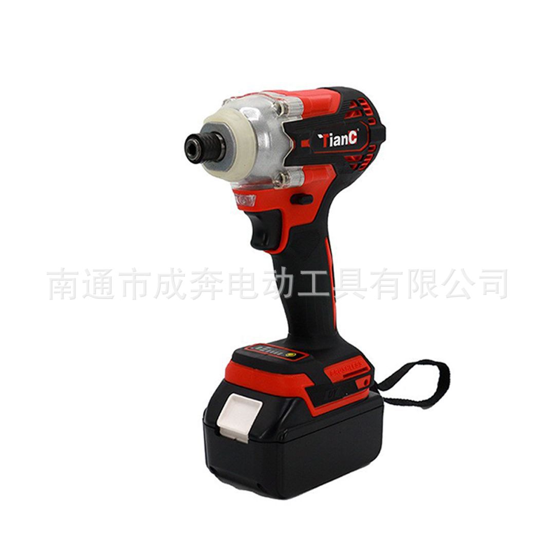 TianC de alta potencia sin escobillas Llave de impacto de litio recargable de gran par llave eléctrica para el comercio exterior