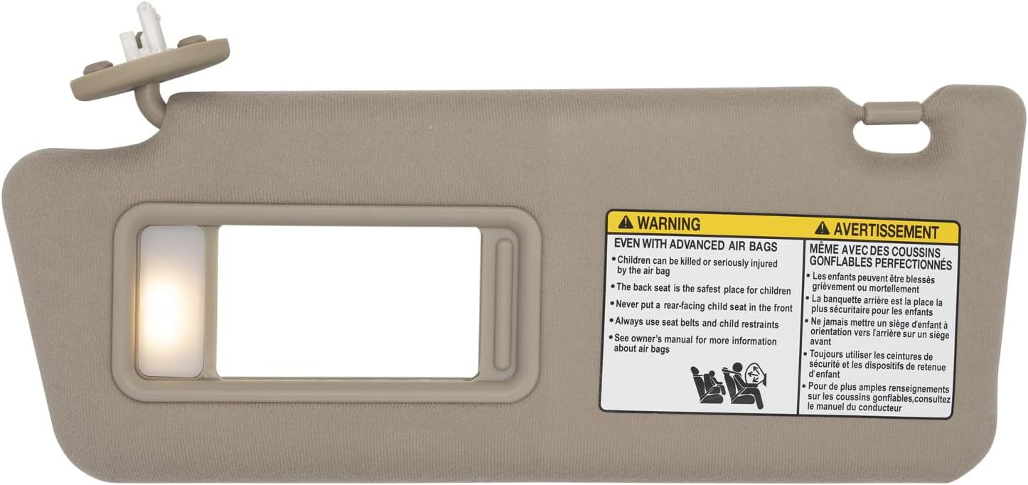 Suitable for 05-15 Toyota Tacoma Sun Visor with Light 7432004210B0