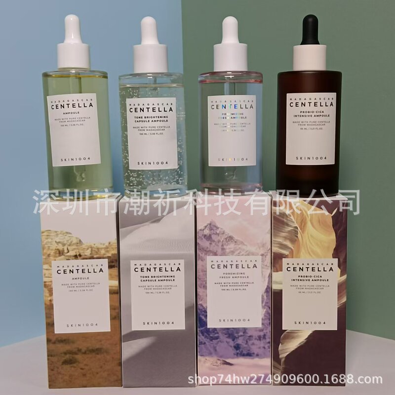 跨境SKIN1004理肤天使积雪草安瓶精华液益生茵粉盐焕白精华100ml|undefined