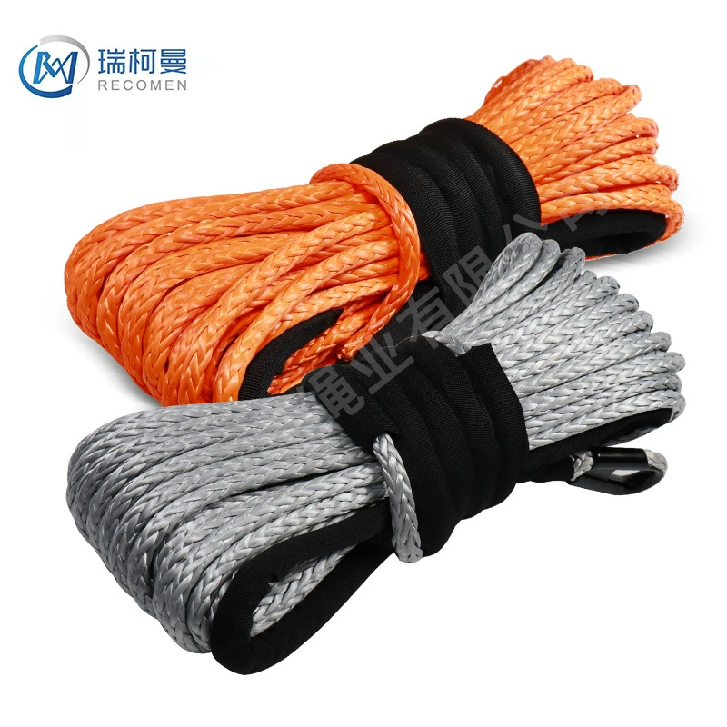 Полимерный материал буксировочный трос тяговый трос удлинитель спасательный трос буксир с лебедкой трос буксировочный трос оптом