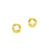 Earrings, golden ear clips, European style, light luxury style, simple and elegant design, wholesale