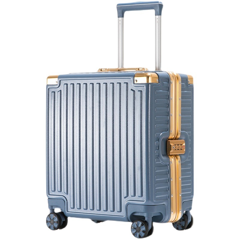 Mini equipaje maleta de 18 pulgadas pequeña maleta de contraseña para hombres femeninos Ligero Tamaño pequeño portátil en línea rojo ins