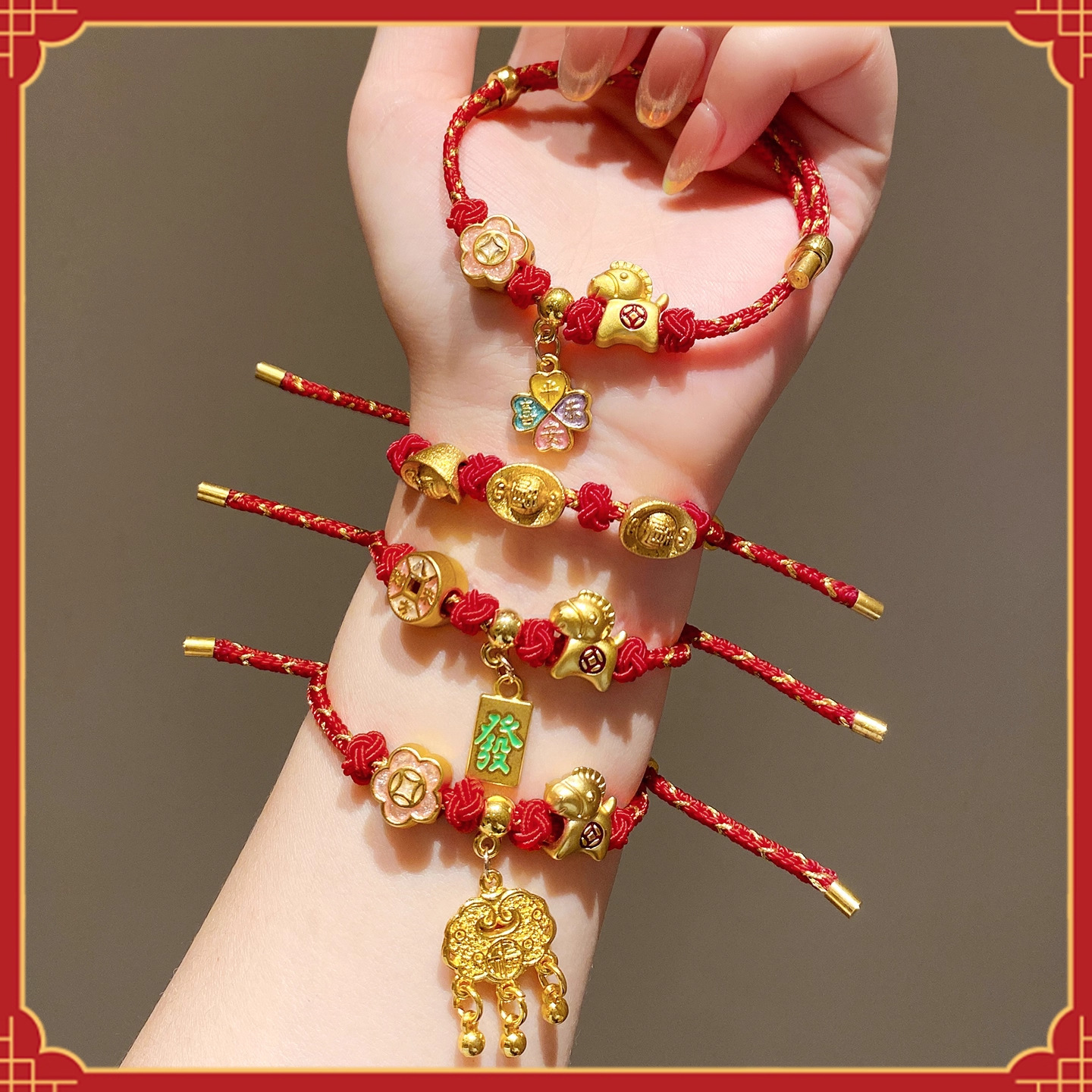 Año Nuevo pulsera de pulsera