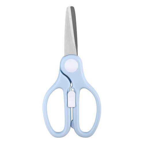 Baby Stainless Steel Food Carrier Cutting Knife, Portable Food Shears for Infants, Baby Snack Cutting Tool, Kitchen Vegetable and Noodle Shears
