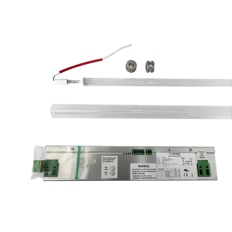 German UV TECHNIK medium pressure ultraviolet germicidal lamp set purifies water quality and removes algae medium pressure ultraviolet lamp tube