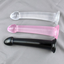 吸盘透明肛条后庭肛塞女用仿真阳具后庭自慰器假阴茎jj男用扩肛器