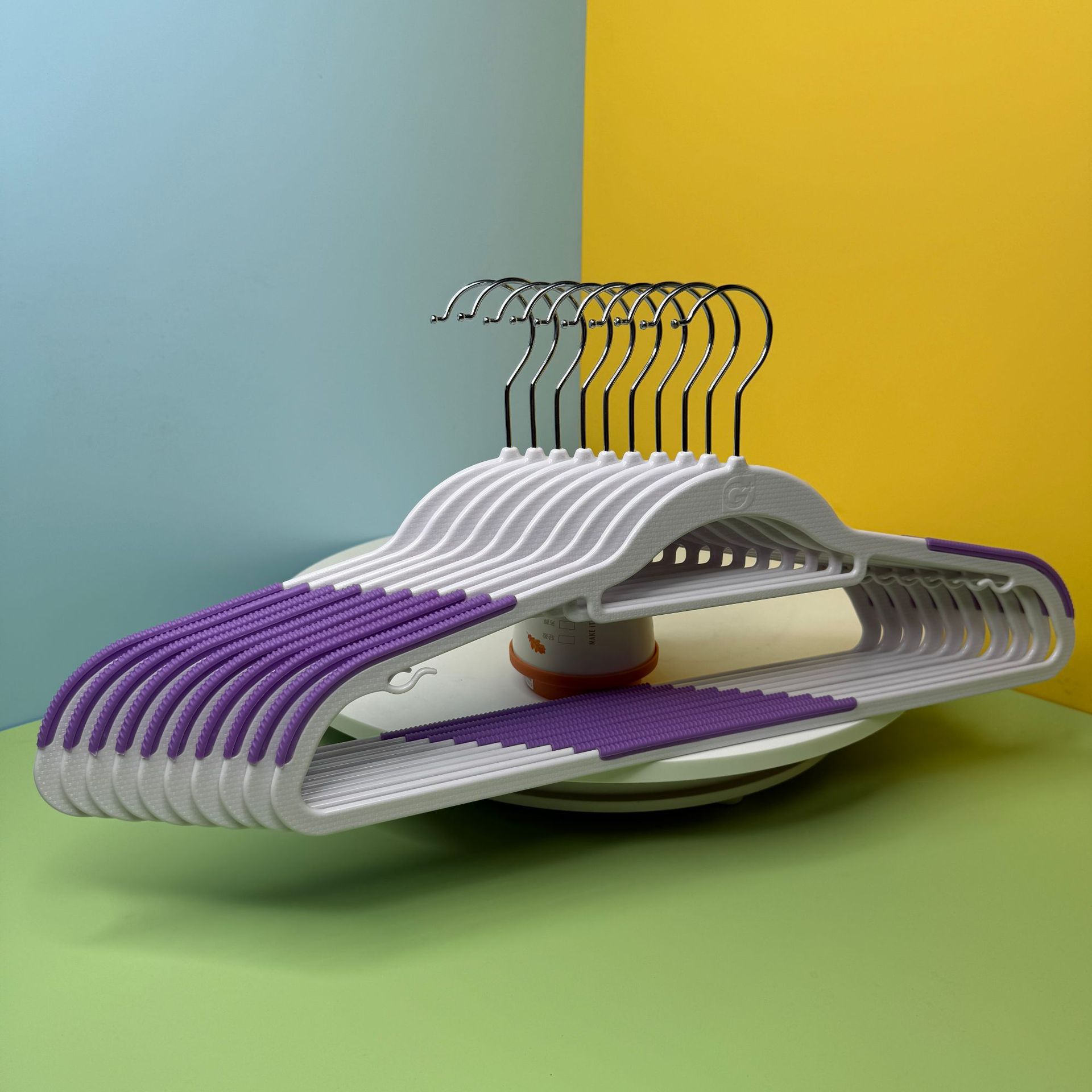 [리얼샷 G+반투명+화이트+퍼플 45cm]