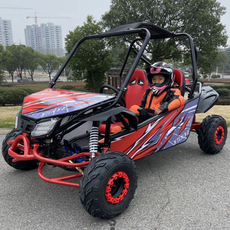 Children's Off-Road Beach Kart Square Park Venue Track Playground Family Electric Motorcycle Two-Seater Outdoor