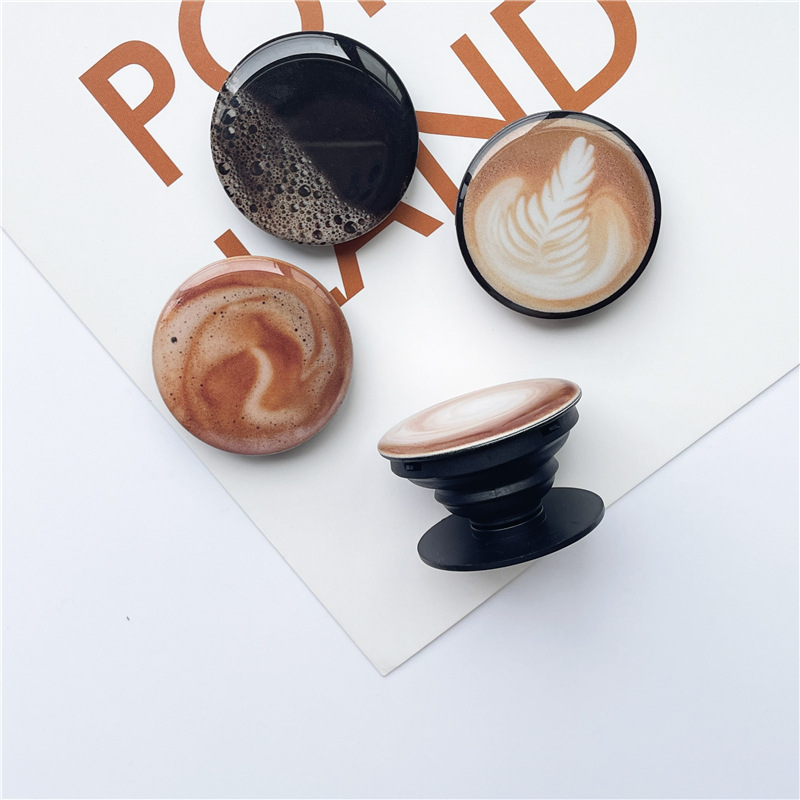 12g Weight Mobile Phone Universal Applicable Brands Airbag Bracket Classification Plastic Material Cappuccino, 1605 Coffee Pattern Retro, Classic Style Style Cappuccino 1605 Coffee Plastic Retro Classic Style Mobile Phone Universal Airbag Bracket 3