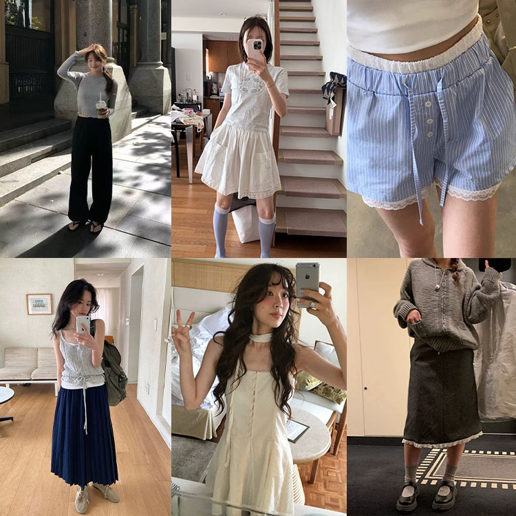 【In-Stock Items with Immediate Dispatch, No Returns or Exchanges for Non-Quality Issues】Korean Dongdaemun Clearance Collection of Skirts and Casual Pants 【In-Stock Items with Immediate Dispatch, No Returns or Exchanges for Non-Quality Issues】Korean Dongdaemun Clearance Collection of Skirts and Casual Pants