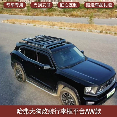 Roof rack Platform Refit Roof Luggage Frame - haver-dog-aw-platform-spoiler-generation-of-big-dogs