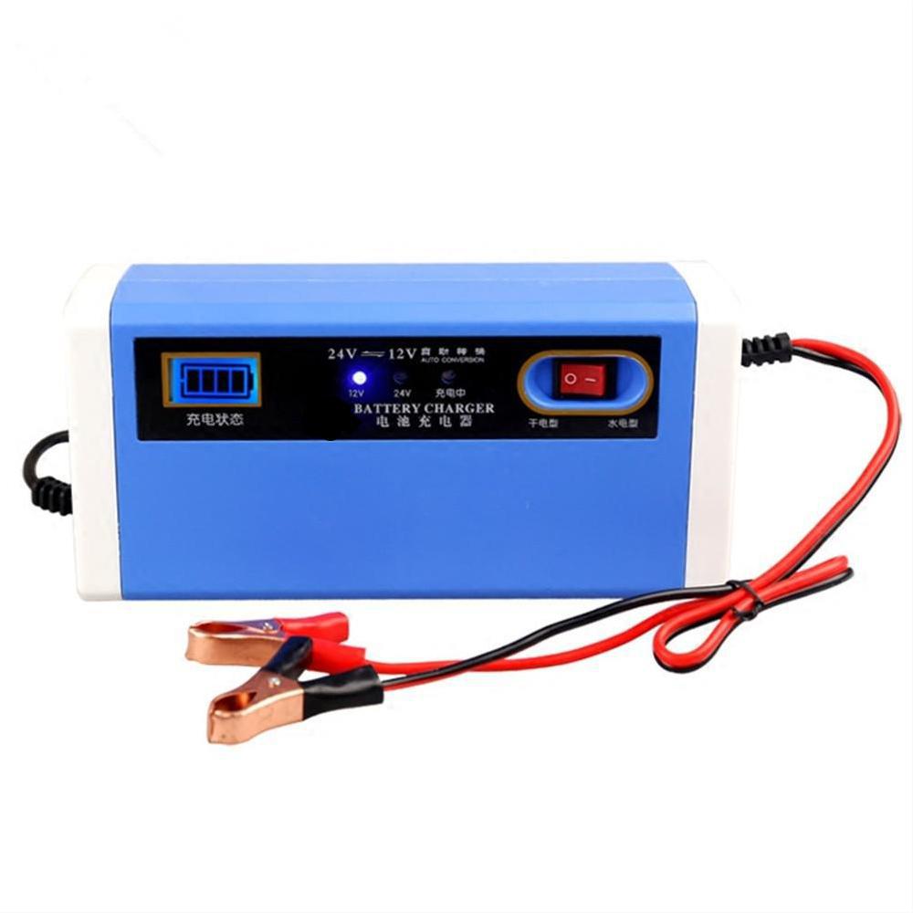 [12V/24V 10A 15A smart car battery charger intelligent repair]